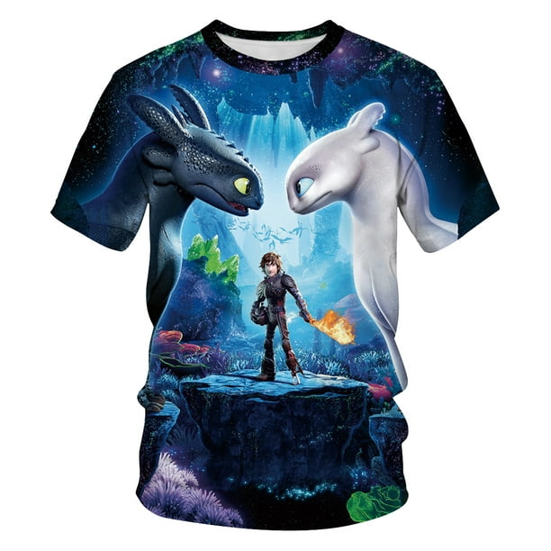 HOW TO TRAIN YOUR DRAGON inspired LIGHT FURY T-shirt .available up to 5XL